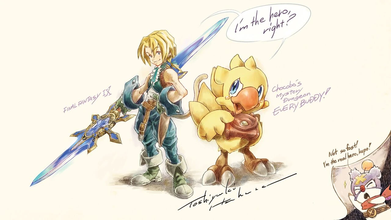 Toshiyuki Itahana's Zidane & Chocobo