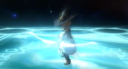 The Archer's weapon of light.