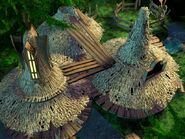 Black Mage Village Rooftops.