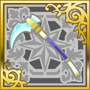 Crystal Scythe in Final Fantasy Airborne Brigade (SR+).