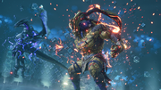 Bahamut's Summon Ifrit from FFVII Remake
