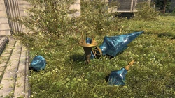 A broken aethernet shard in the former  colony.