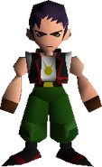 Dyne's young field model in Final Fantasy VII.