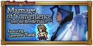 Global event banner for "Marriage of Convenience".