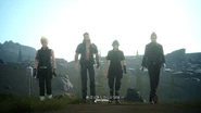 Final Fantasy XV Cast.jpg (407 KB) Noctis and the party walking in Duscae.