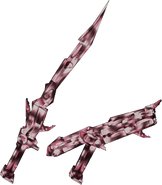 Crystal Blazefire Saber used by Lightning's manikins.