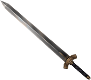 In-game model of the basic SOLDIER sword.