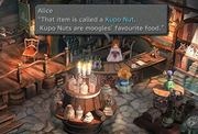 Vivi obtains a Kupo Nut from FFIX Remastered