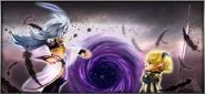 Kuja and Shantotto in Act 1 Chapter 6 Key art.