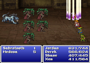 Gaze (Pyrolisk/Medusa version) in the original Final Fantasy (PS).