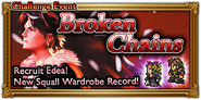 Global event banner for "Broken Chains".