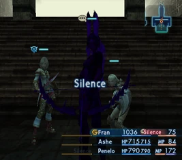 FFXII Silence Status