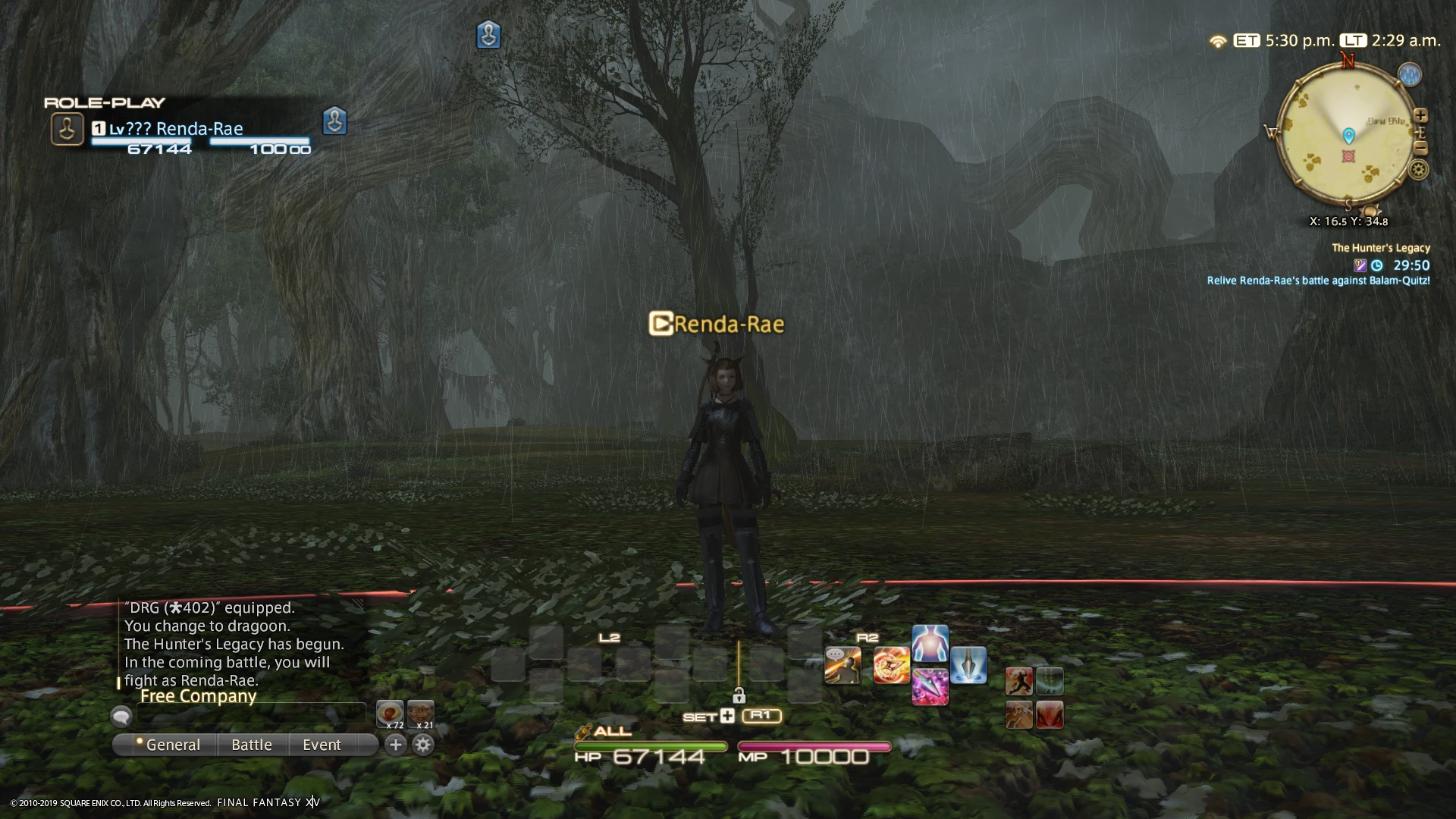 FFXIV ShB Renda-Rae role-play
