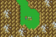 Gohn on the World Map (GBA).