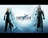 Cloud and Sephiroth 1280x1024