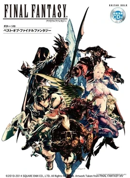 Best Of Final Fantasy For Guitar Solo Sheet Music Book