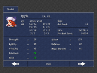 FFIII iOS Status Menu