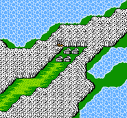 Gaia on the World Map (NES).