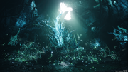 Mako fountain from FFVII Rebirth