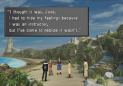 Quistis true feelings from FFVIII Remastered