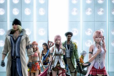 Final Fantasy XIII-2 characters selling Prada - GameSpot