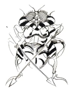 Beelzebub (sketch).jpg (97 KB) Sketch by Yoshitaka Amano.