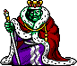The Dark King in battle.