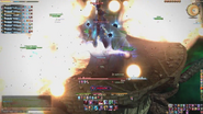 Exdeath's Flare in Final Fantasy XIV.