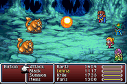 Vampire in Final Fantasy V(GBA).