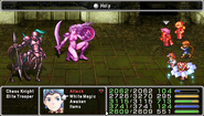 Porom casting White Magic in Final Fantasy IV: The After Years (PSP).