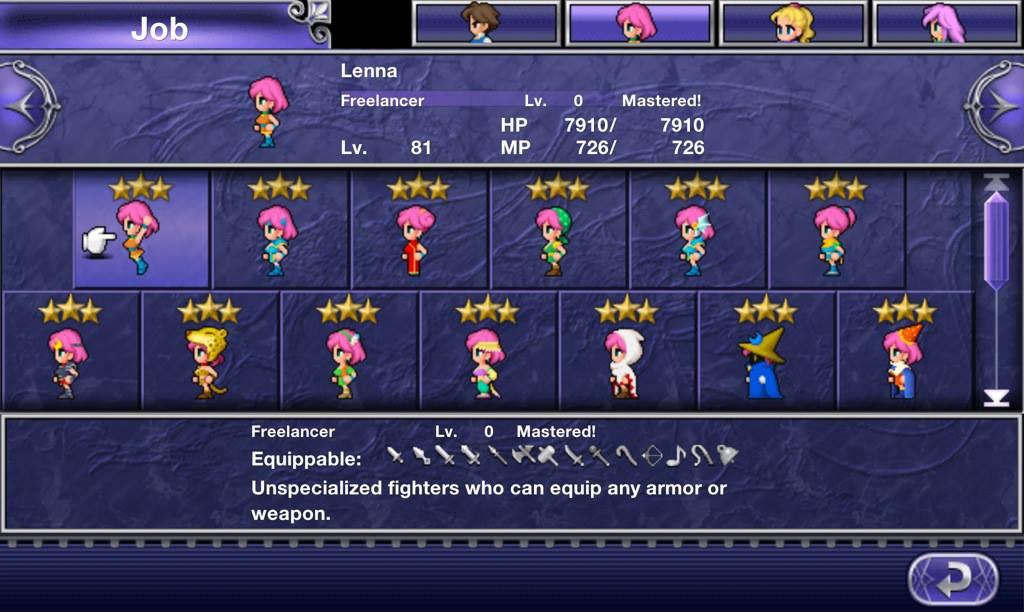 Job Mastered Final Fantasy Wiki Fandom