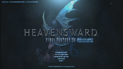 FFXIV HW Title Screen