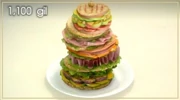 Fat Chocobo Triple-Decker