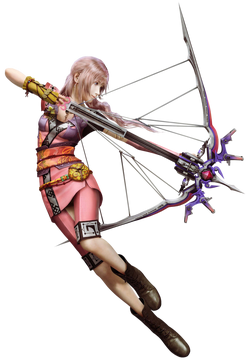 Sister's Farron, boots, two girls, serah farron, bow, arrow