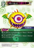 Ahriman [4-049C] Opus series card.