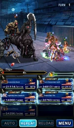 FFBE Train Graveyard FFVIIR