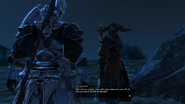 Nael and Gaius talk about what Project Meteor would bring.