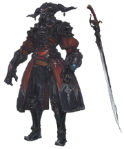 Gaius van Baelsar artwork from Final Fantasy XIV