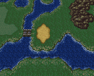 The Imperial Camp on the World Map (SNES).