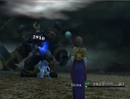 Shiva attacking in Final Fantasy X.