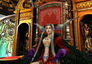 Ultimecia on her throne in Final Fantasy VIII.‎