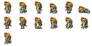 Set of Aemo's sprites.