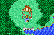 Elfheim on the World Map (GBA).