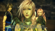 Lightning with Serah&Noel