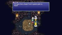 Mog orders Umaro from FFVI Pixel Remaster