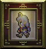 Prishe depicted in the "Duelist Board" furnishing.