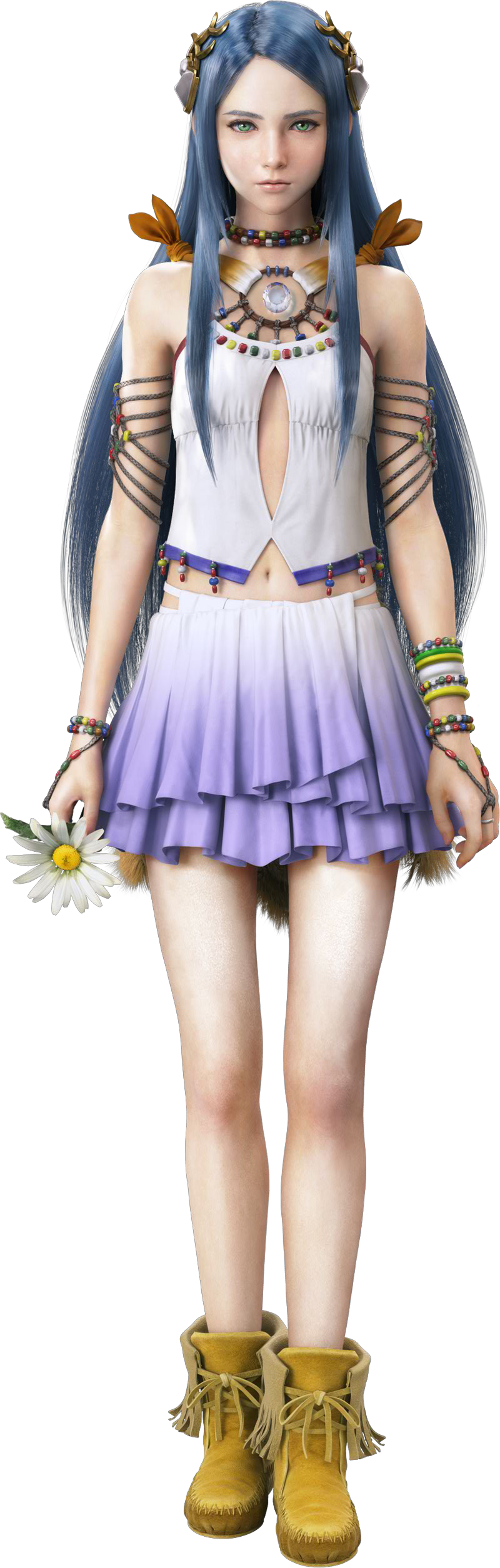 Final Fantasy XIII-2 Characters Model Prada