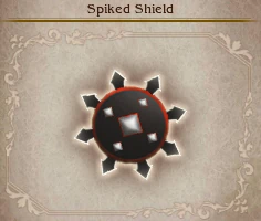 Spiked shield