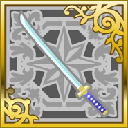 Crystal Katana in Final Fantasy Airborne Brigade (SR+).