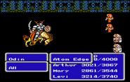 Atom Edge in Final Fantasy III (NES).